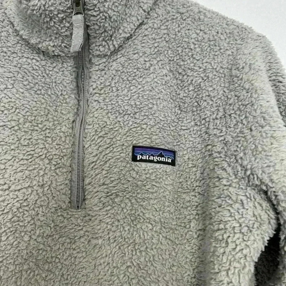 Patagonia Los‎ Gatos 1/4 Zip High Pile Fleece Pullover Calcium size medium - Picture 2 of 5